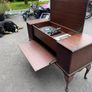 Vintage Record Player Cabinet Image 2