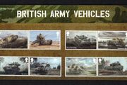 2021 Great Britain British Army Vehicles Commemorative Stamps and Miniature Sheet Presentation Pack