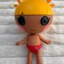 Lalaloopsy Littles Silly Hair Doll Scribbles Splash approx. 17 cm. Used Please see photos Image 2