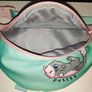 Girls Kite waist bag (fanny pack) in mint green & soft pink colour Image 2