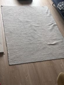 Cream Nordic touch rug with specs of colour from rugs ie 140 by 200cm