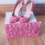 Head over heels by Dune snake print shoes and matching bag Image 8