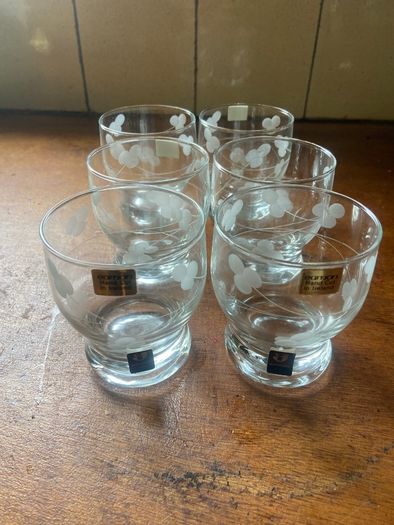 Duiske glass tumblers x 6