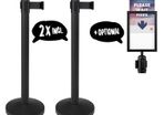 Budget Ropes Posts Retractable Barriers