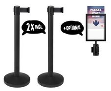 Budget Ropes Posts Retractable Barriers