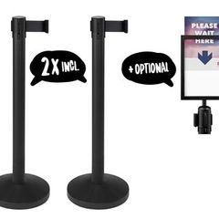 Budget Ropes Posts Retractable Barriers