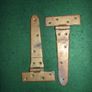 Large Brass Hinges Image 3