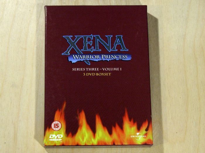 Xena, Warrior Princess DVDs (hard case)