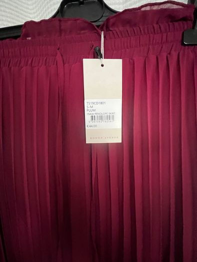 Rosen Avenue Plum Midi/ Maxi Skirt