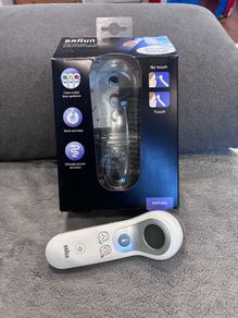 Braun no touch thermometer