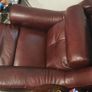 Leather sofa in very good condition!! Image 2