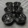 18" Inch Strom DSF45 Drift Alloy Wheels 5x114.3 Nissan silvia skyline R32 R33 Chaser JZX lexus IS200 Image 4