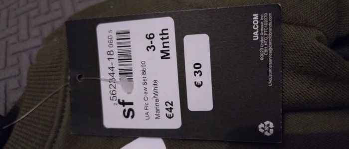 Under Armour Set 3-6 Months Brand New