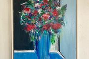 Large Original Floral Painting Original Art Contemporary Art Modern Irish abstract art