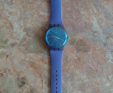 vintage Swatch watch Purple Rebel 2010
