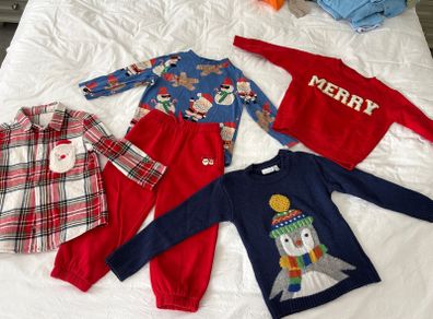 Boys Christmas clothes size 2-3 years