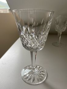 Waterford Crystal Lismore Claret glasses