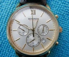 Sekonda 3405  Quartz Chronograph 50 meters Japan Movement Mens Watch. Working