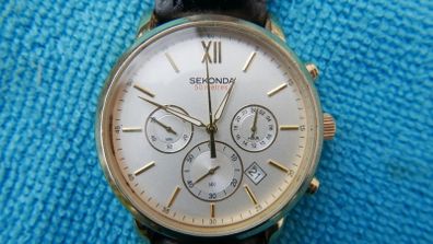 Sekonda 3405  Quartz Chronograph 50 meters Japan Movement Mens Watch. Working