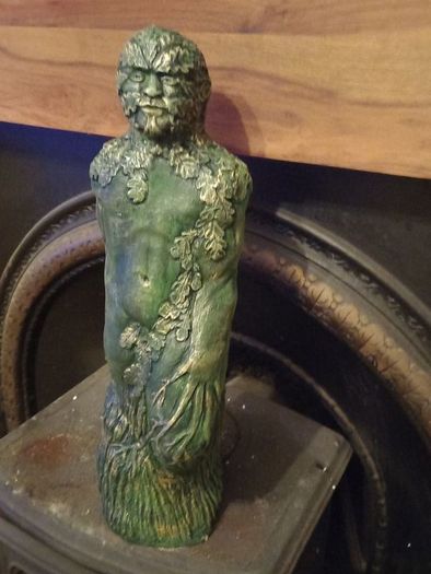 greenman statue