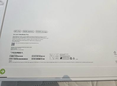 MacBook Pro Brand new receipt given for warranty