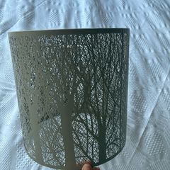 Metal lampshade