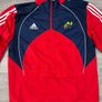 Vintage 2007 Adidas Munster Rugby Anorak Jacket Medium Image 2