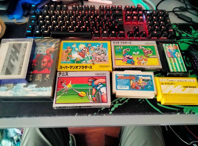 Nintendo Famicom Boxed w/ Boxed Disk System