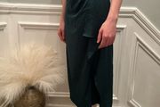 Koton green midi skirt. Size 8
