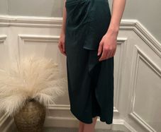 Koton green midi skirt. Size 8