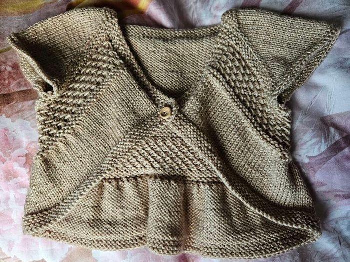 Girls Hand Made Bolero 3-4 Years