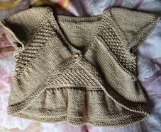 Girls Hand Made Bolero 3-4 Years