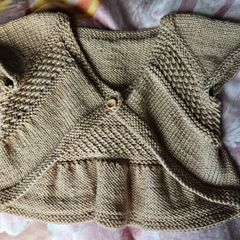 Girls Hand Made Bolero 3-4 Years