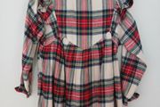 Next girls tartan dress age 9