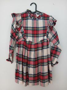 Next girls tartan dress age 9