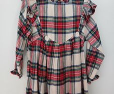 Next girls tartan dress age 9
