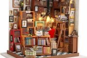 DIY Dollhouse Miniature Kit with Furniture 3D Wooden Miniature House Miniature Dolls House kit Creative Gift (FREE POSTAGE)