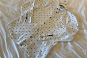 Zara Cool boys white shirt with black Harry Potter style lightening bolt and skull motif 11 12