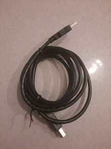 USB 3.0 Printer Cable USB Type A Male to Type B Male.