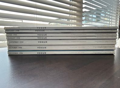 British Vogue Magazines 1998 Priced Individually