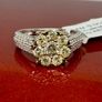 Diamond 9K gold natural diamonds ring Image 7