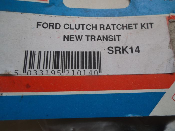 Ford Transit Clutch Ratchet Kit.