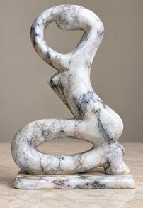 Hand Carved Jamaican Alabaster Sculpture