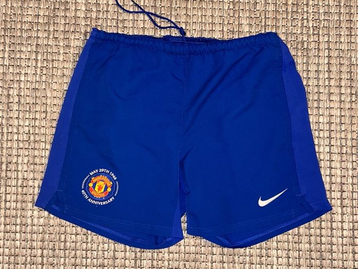 Manchester United shorts 2007 2008 40 year anniversary European Cup 1968 M