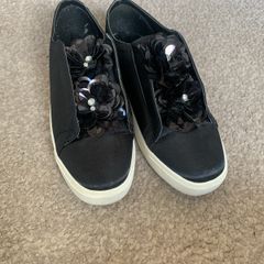 shoes black satin limited editon size 39