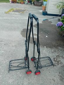 2 x folding festival trolley