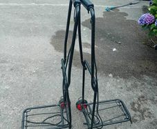 2 x folding festival trolley