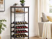 Wine rack for 20 bottles