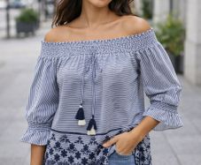 BRAND NEW Ladies Of the Shoulder Top: Size 8