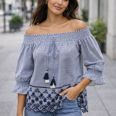 BRAND NEW Ladies Of the Shoulder Top: Size 8